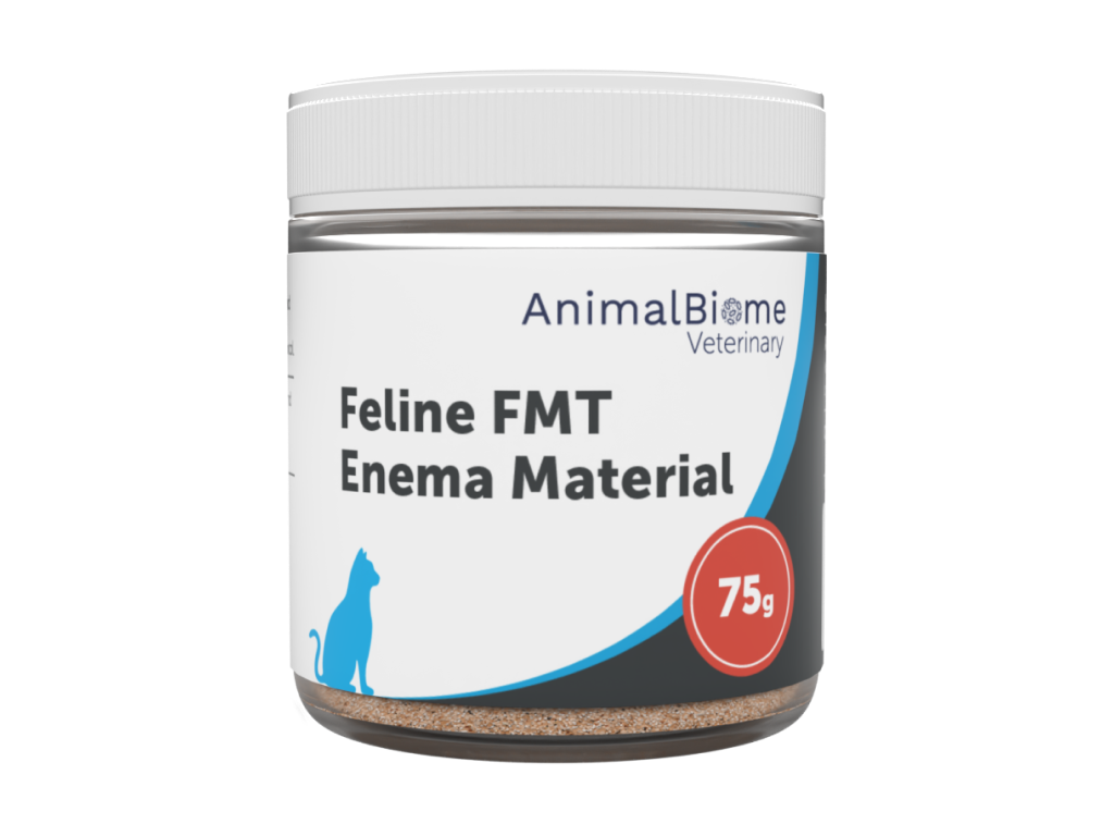 Powdered Fecal Material for Transplant via Enema (Feline)