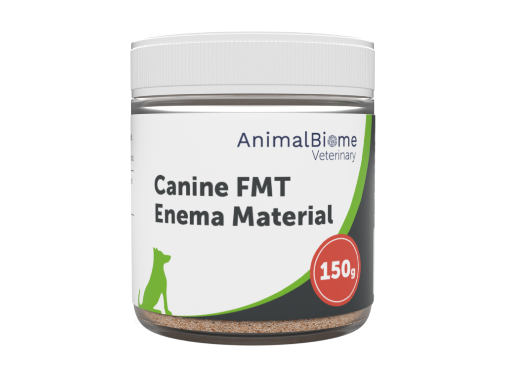 Powdered Fecal Material for Transplant via Enema (Canine)