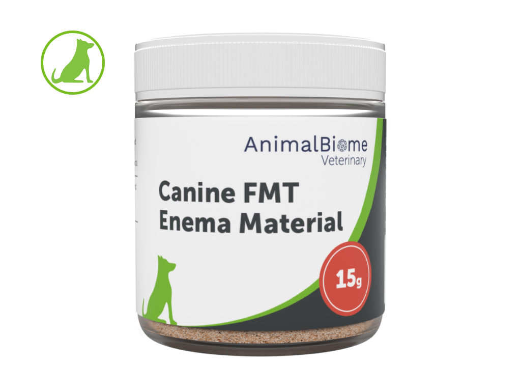 Powdered Fecal Material for Transplant via Enema (Canine)