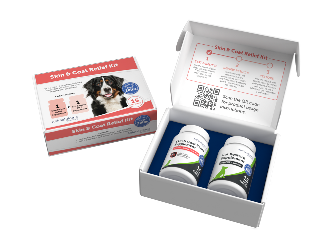 Skin & Coat Relief Kit For Dogs