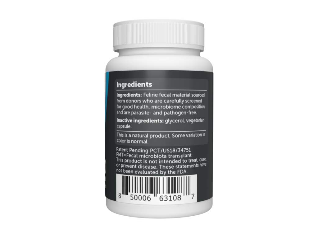 FMT Gut Restore Capsules For Cats