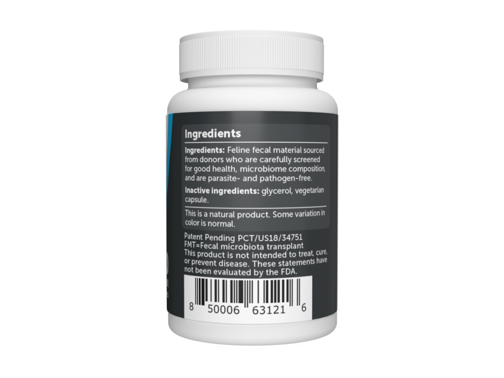 FMT Gut Restore Capsules For Cats