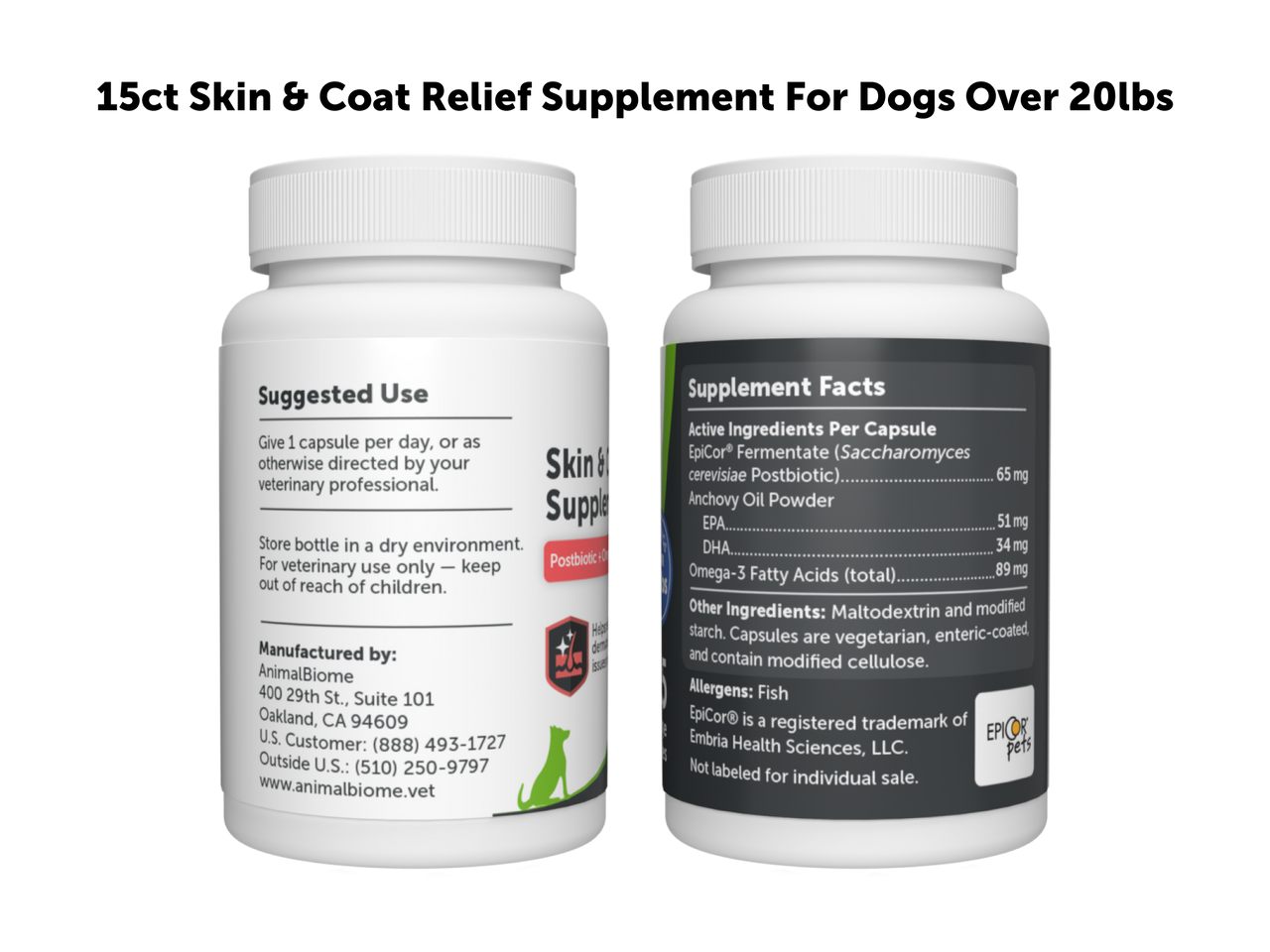 Skin & Coat Relief Kit For Dogs